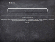 Tablet Screenshot of natrod.biod.info